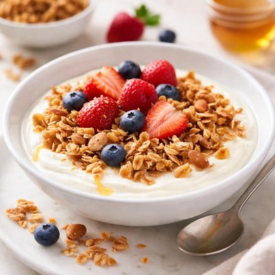 Yogurt with granola