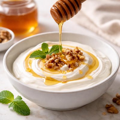 Yogurt with honey