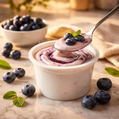 Yogurt zero sugar blue berry