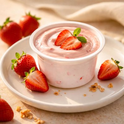Yoplait greek fat free strawberry