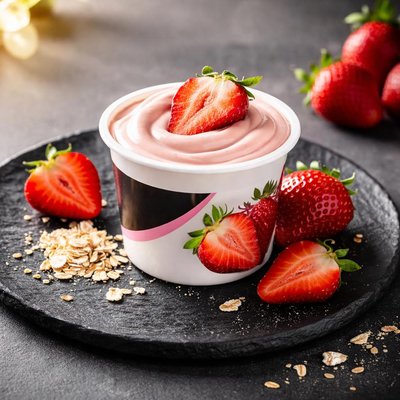 Yoplait protein strawberry