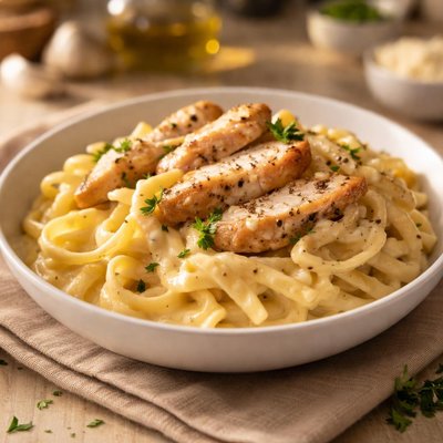 Youfoodz chicken alfredo