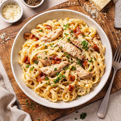 Youfoodz chicken carbonara