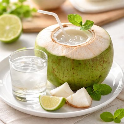 Young coconut water
