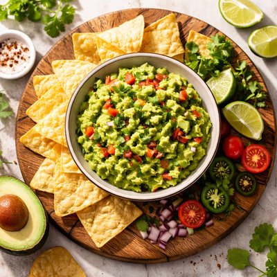 Yucatan squeeze guacamole