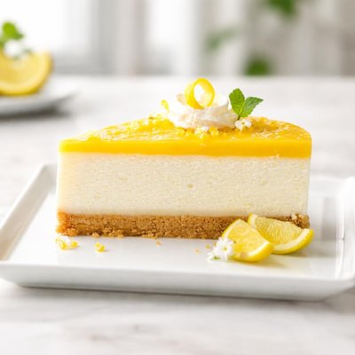 Yuzu cheesecake