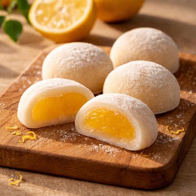 Yuzu mochi