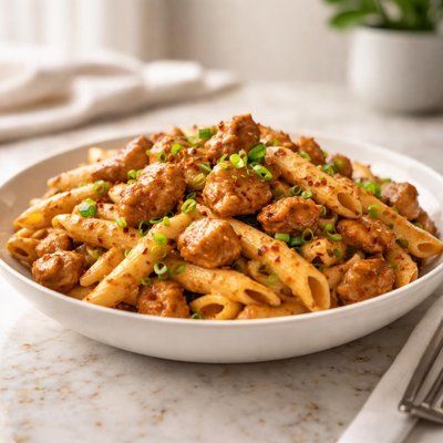 Zatarans bourbon chicken pasta