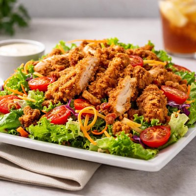 Zaxby fried chicken salad