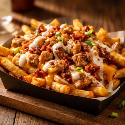 Zaxbys loaded fries