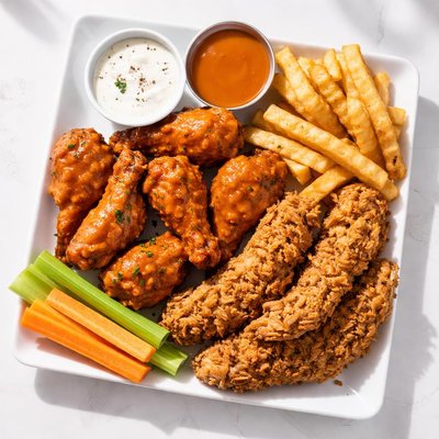 Zaxbys wings and thinga