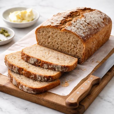 Zelfgebakken boterham