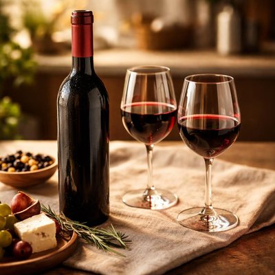 Zero alcohol red wine
