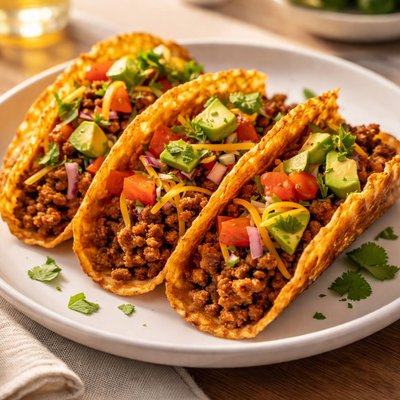 Zero carb tortilla shelks