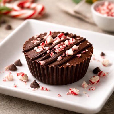 Zero sugar chocolate peppermint cup