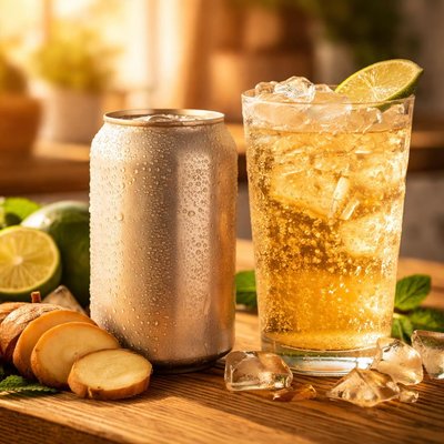Zero sugar ginger ale