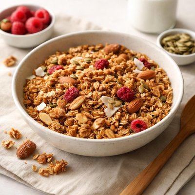 Zero sugar granola