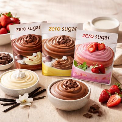 Zero sugar instant pudding mix