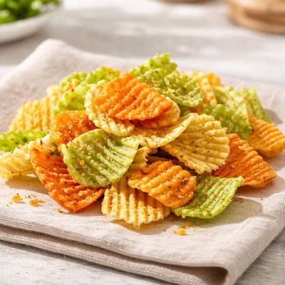 Zesty ranch veggie chips