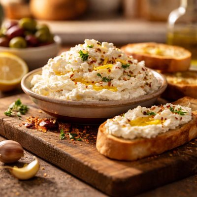 Zou zous ricotta spread