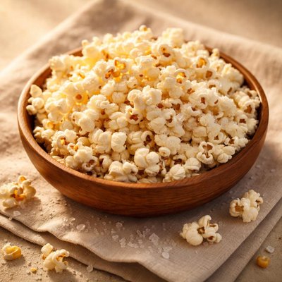 Zoute popcorn