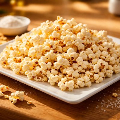 Zoute popcorn microgolf