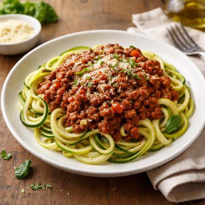 Zucchini bolognese