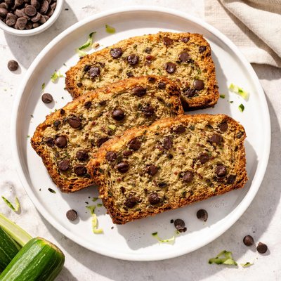 Zucchini bread with chocolate chip