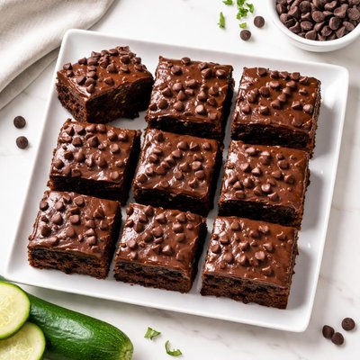 Zucchini brownies
