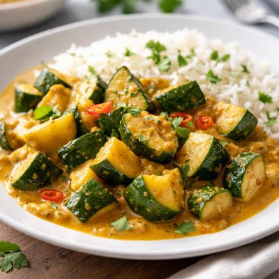 Zucchini curry