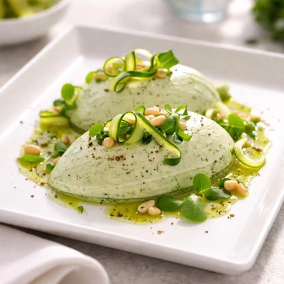 Zucchini mousse