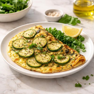 Zucchini omelette