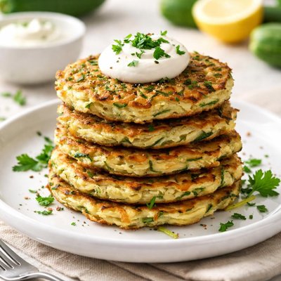 Zucchini pancake
