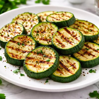Zucchini slices