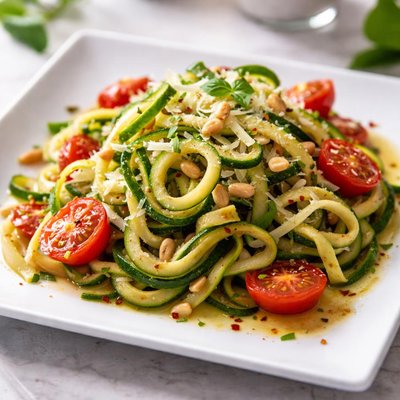 Zuchini noodles