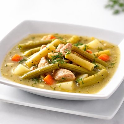 Zupa z fasolki szparagowej