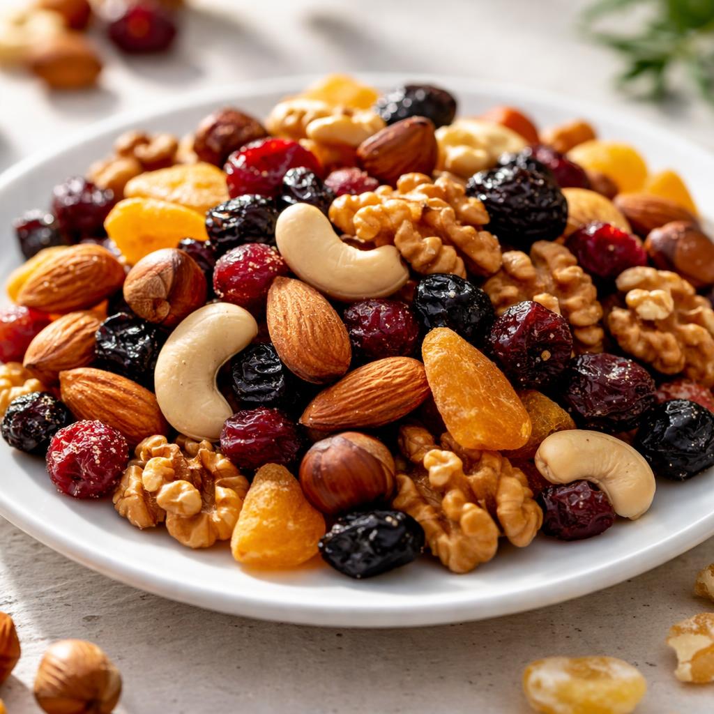 Mixed Nuts And Dried Fruits