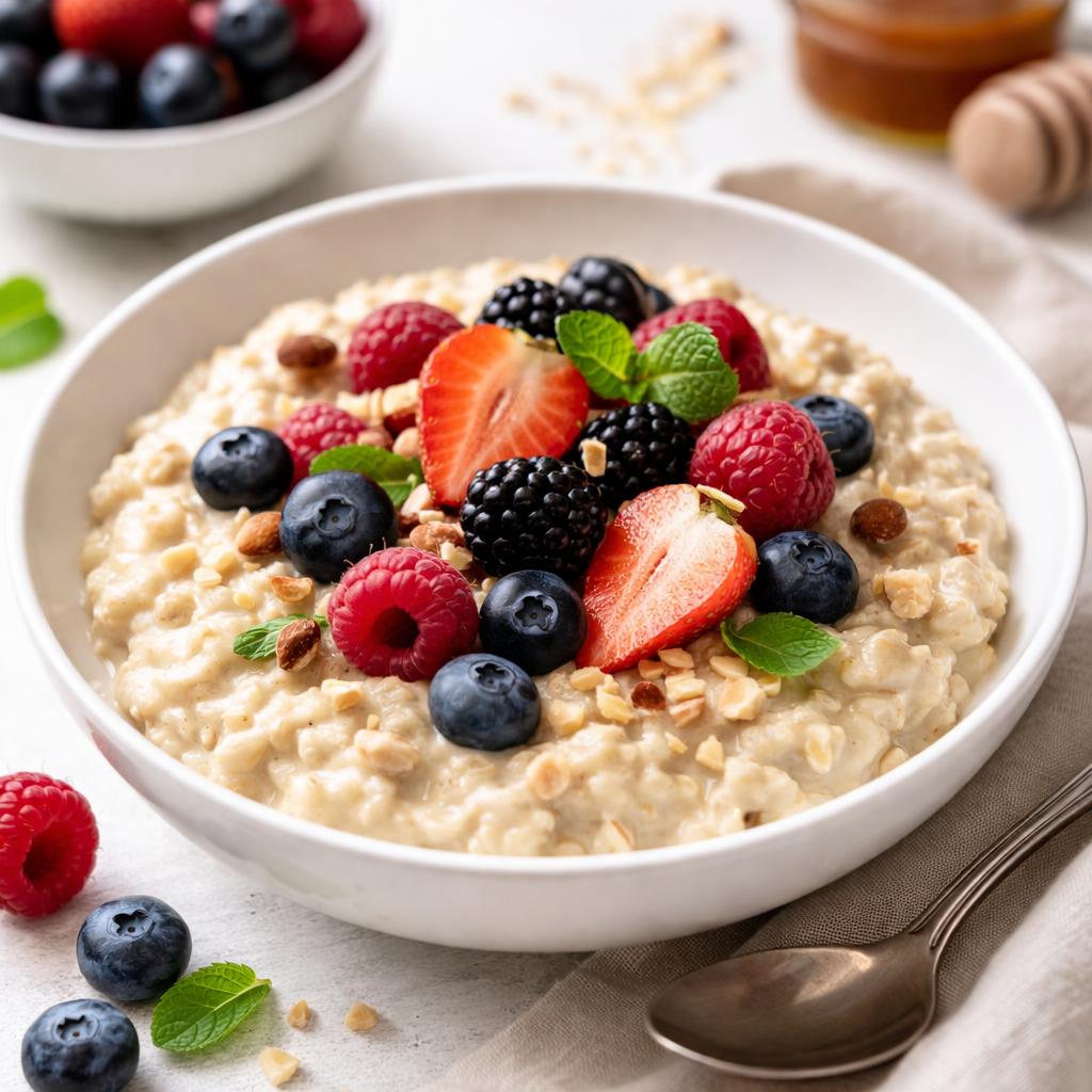 Oatmeal With Berries