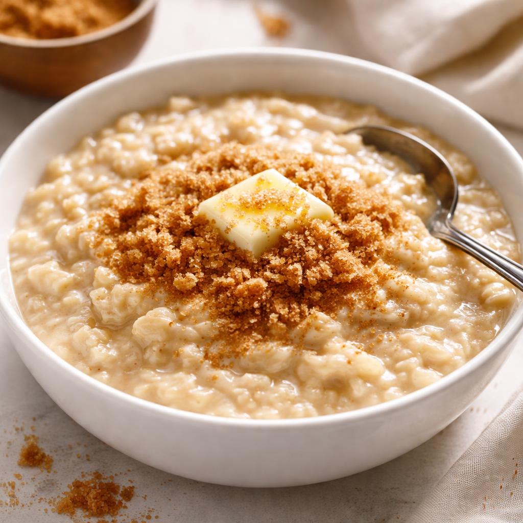 Oatmeal With Brown Sugar