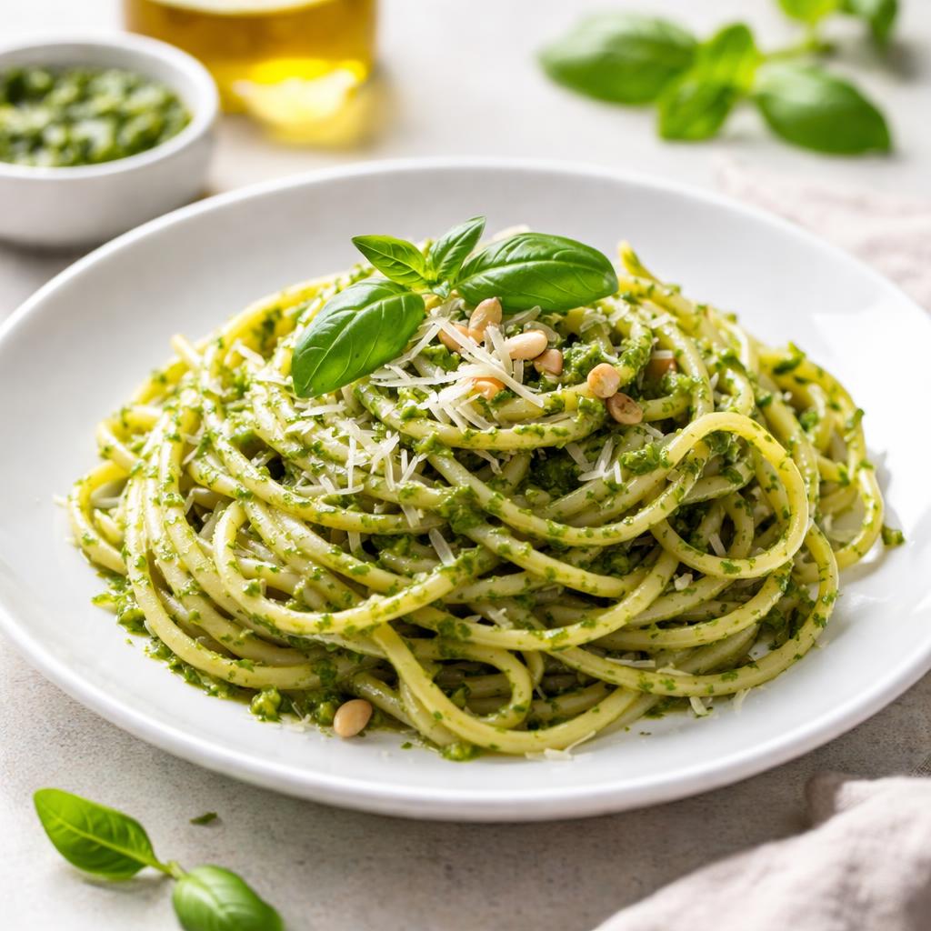 Pasta With Pesto Sauce