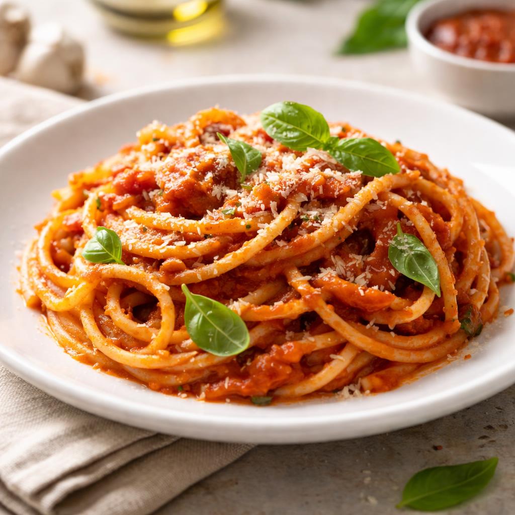 Pasta With Tomato Sauce