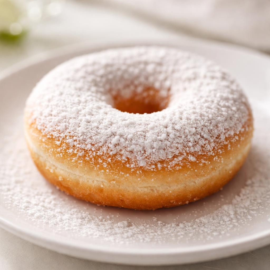 Powdered Sugar Donut