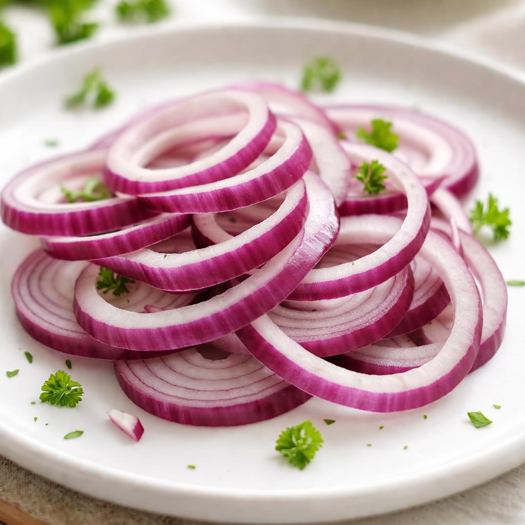 Red Onion Slices