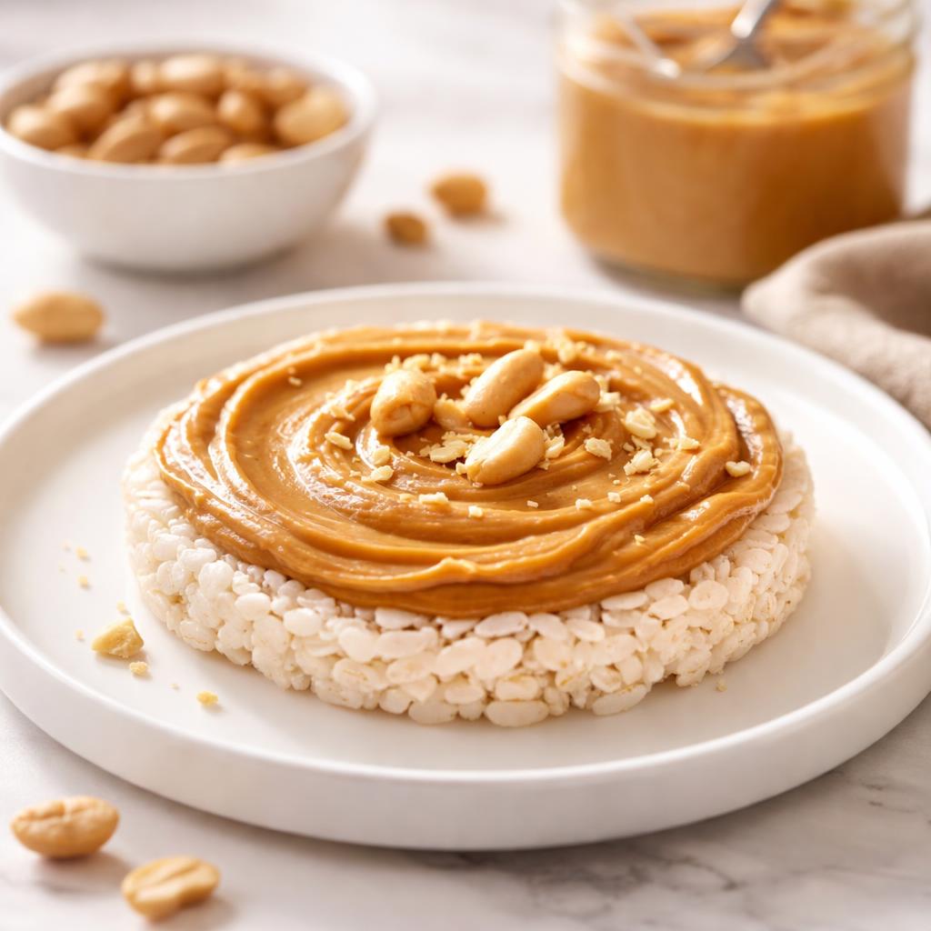 Rice Cake With Peanut Butter