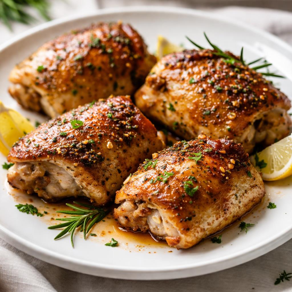 Roasted Chicken Thighs