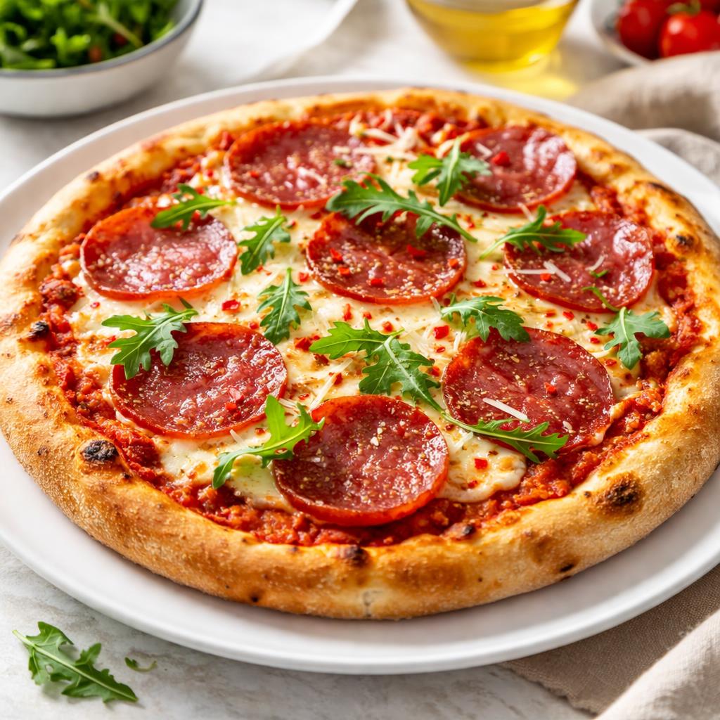 Salami Pizza