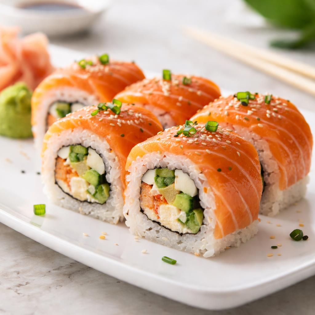 Salmon Sushi Roll