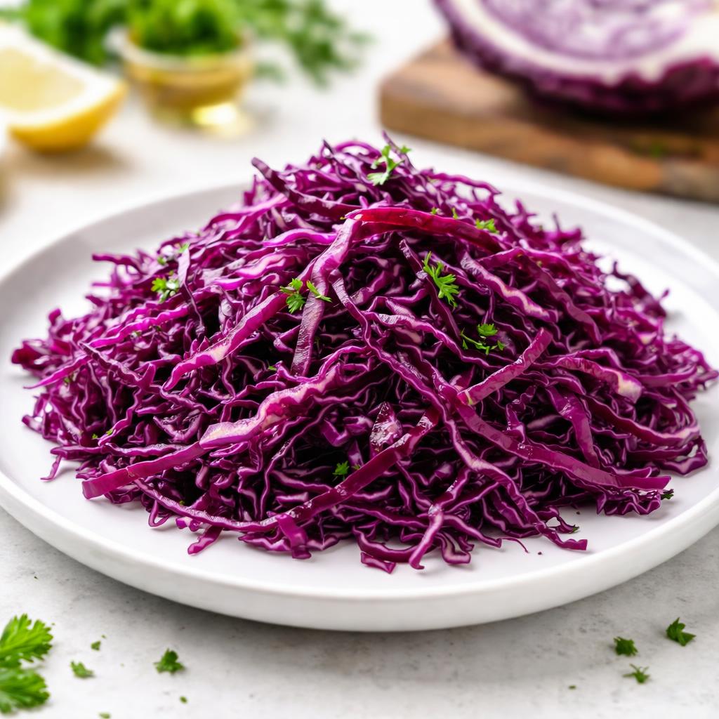 Shredded Red Cabbage