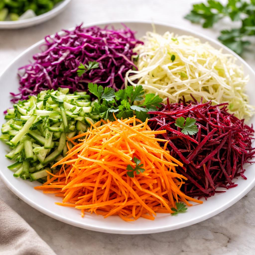 Shredded Vegetables