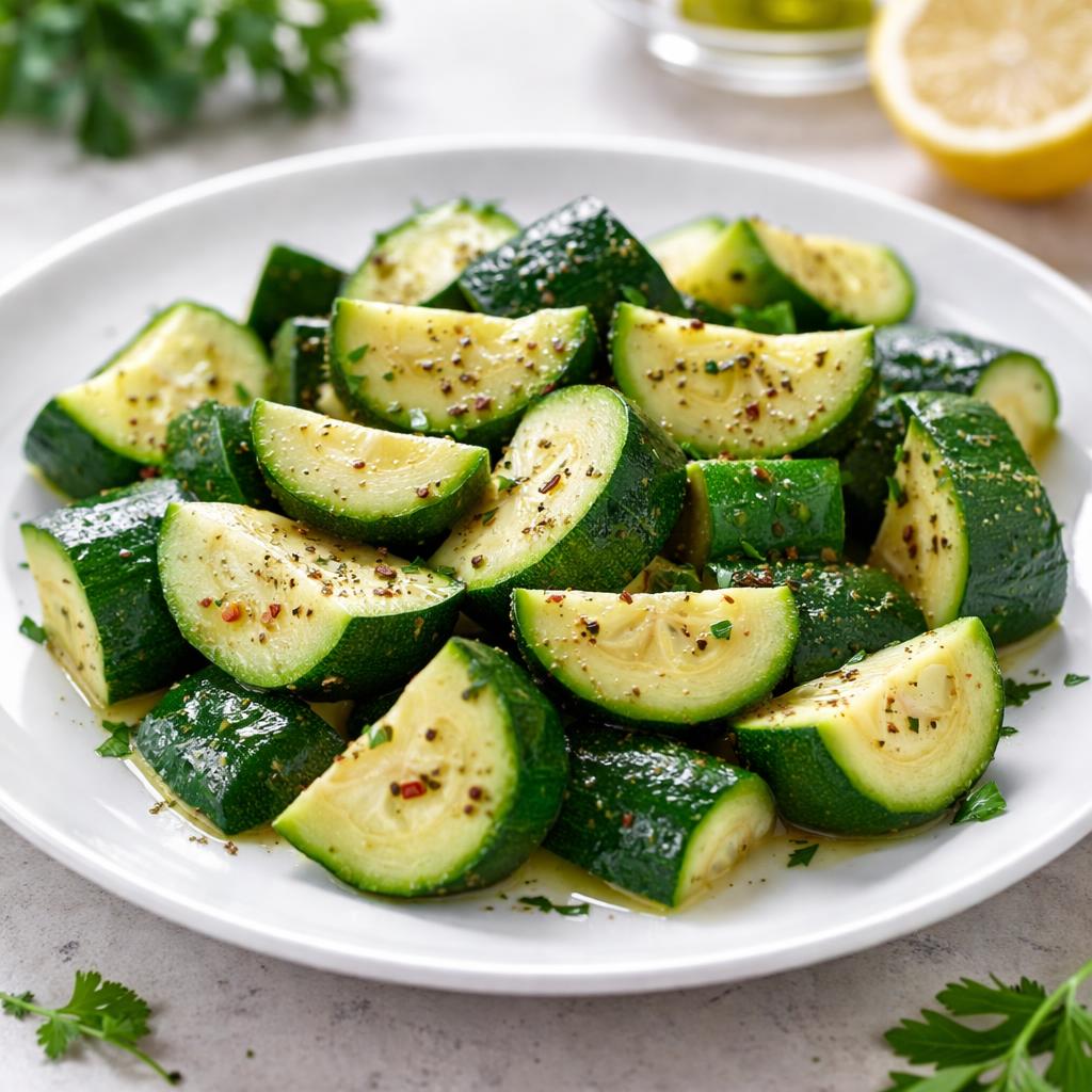 Steamed Zucchini